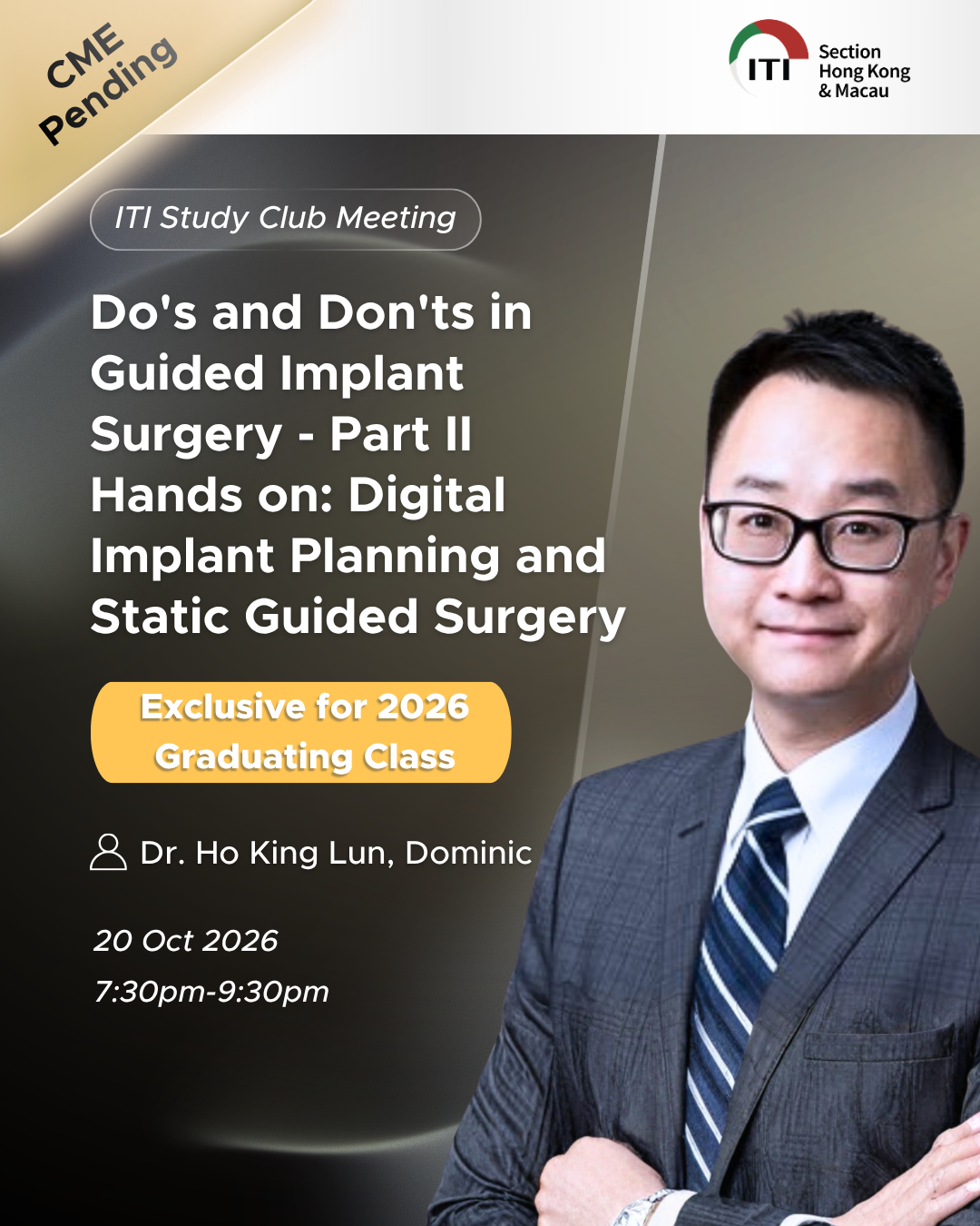 Do's and Don'ts in Guided Implant Surgery - Part II Hands on: Digital Implant Planning and Static Guided Surgery