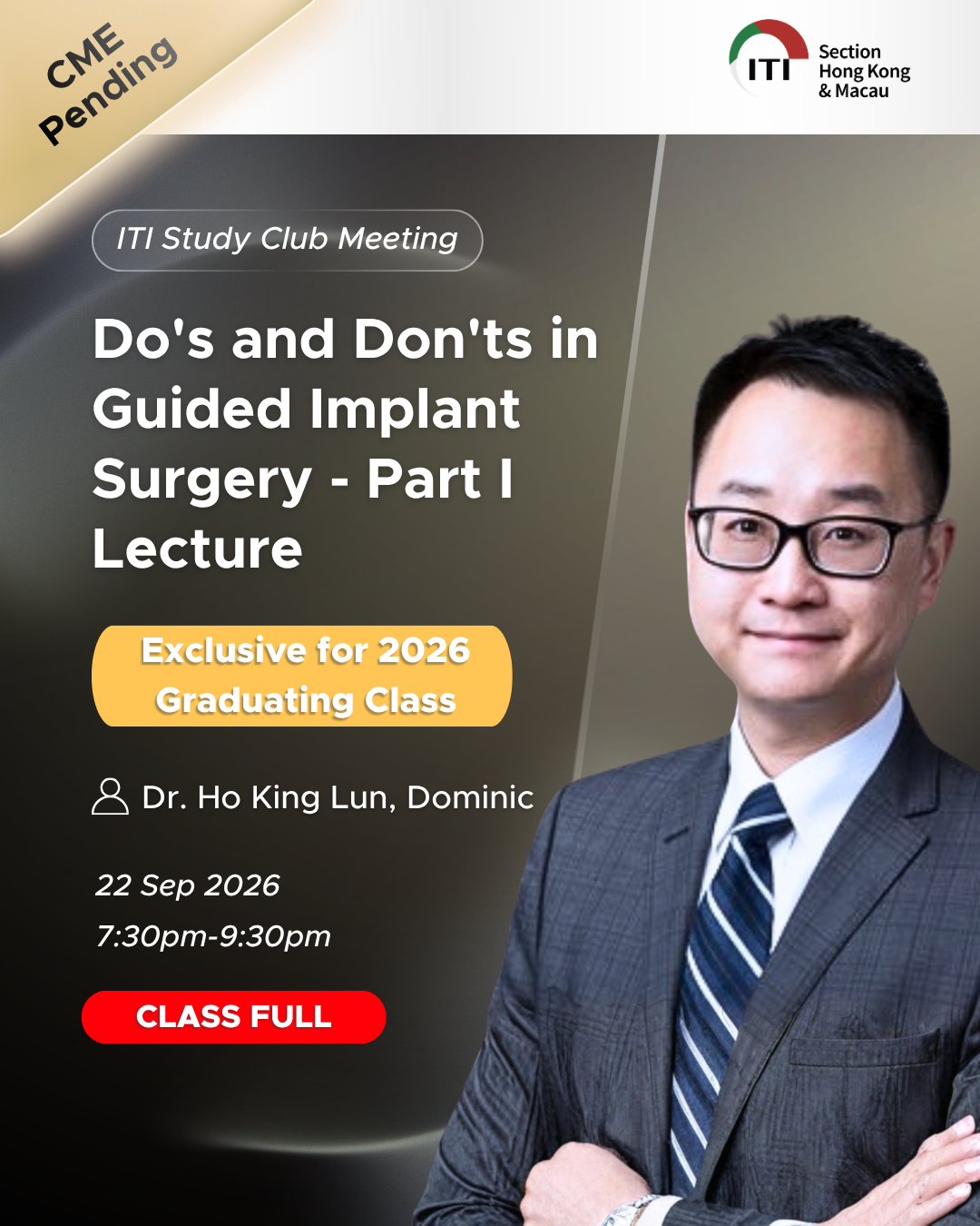 Do's and Don'ts in Guided Implant Surgery - Part I Lecture