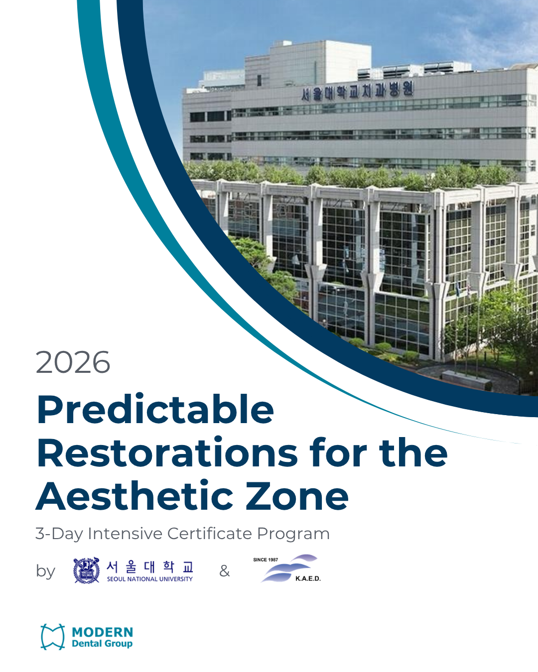 2026 Predictable Restorations for the Aesthetic Zone