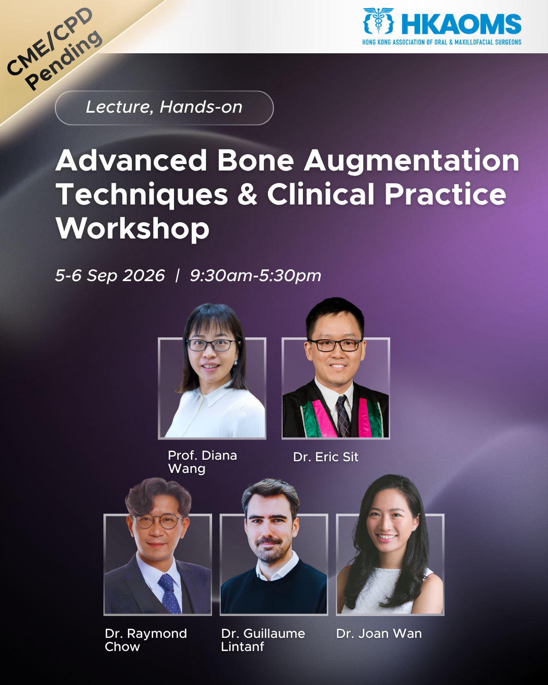 Advanced Bone Augmentation Techniques & Clinical Practice Workshop