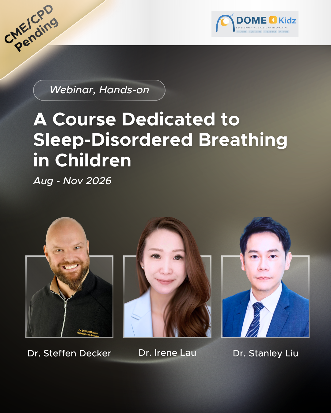 A Course Dedicated to Sleep-Disordered Breathing in Children