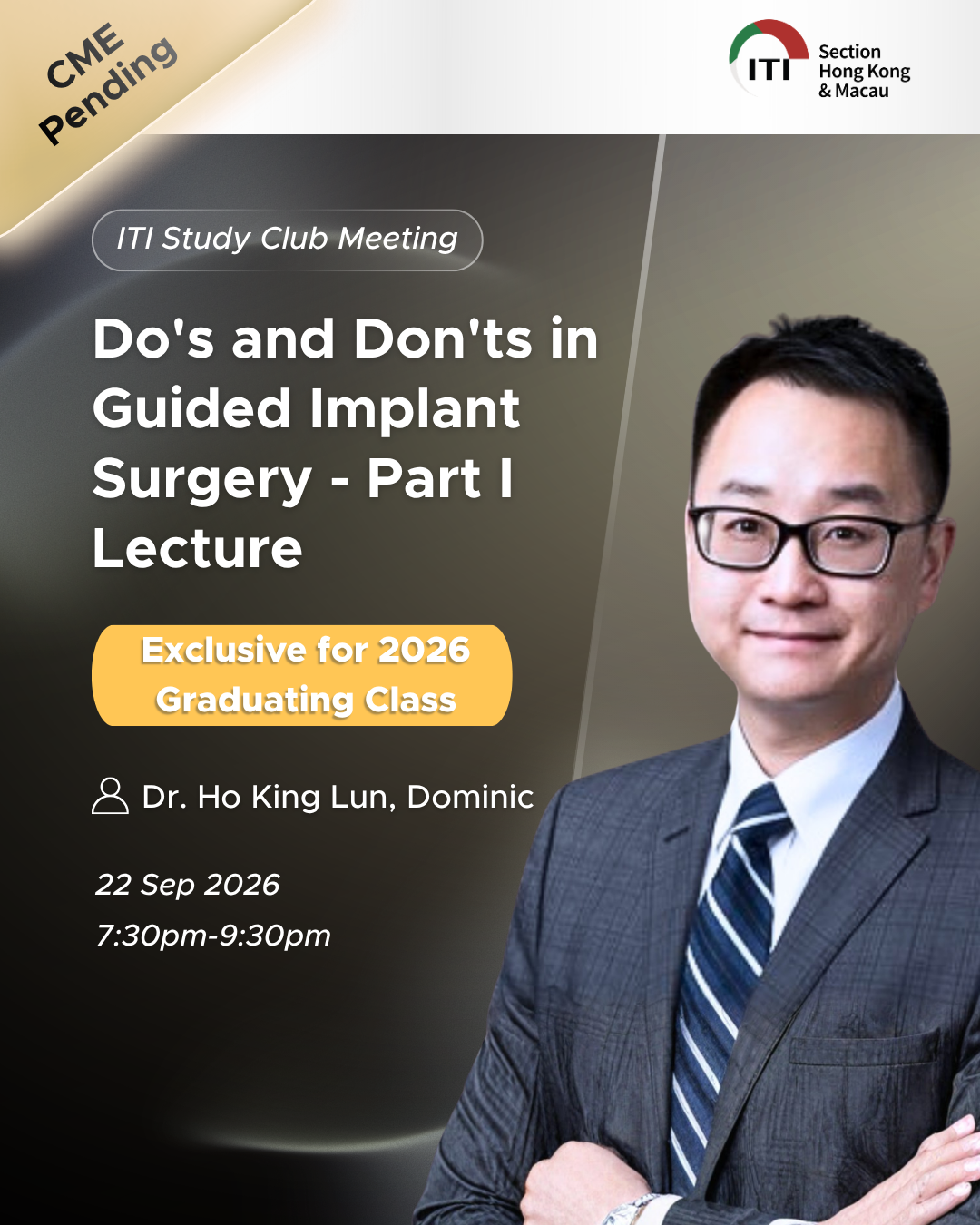 Do's and Don'ts in Guided Implant Surgery - Part I Lecture