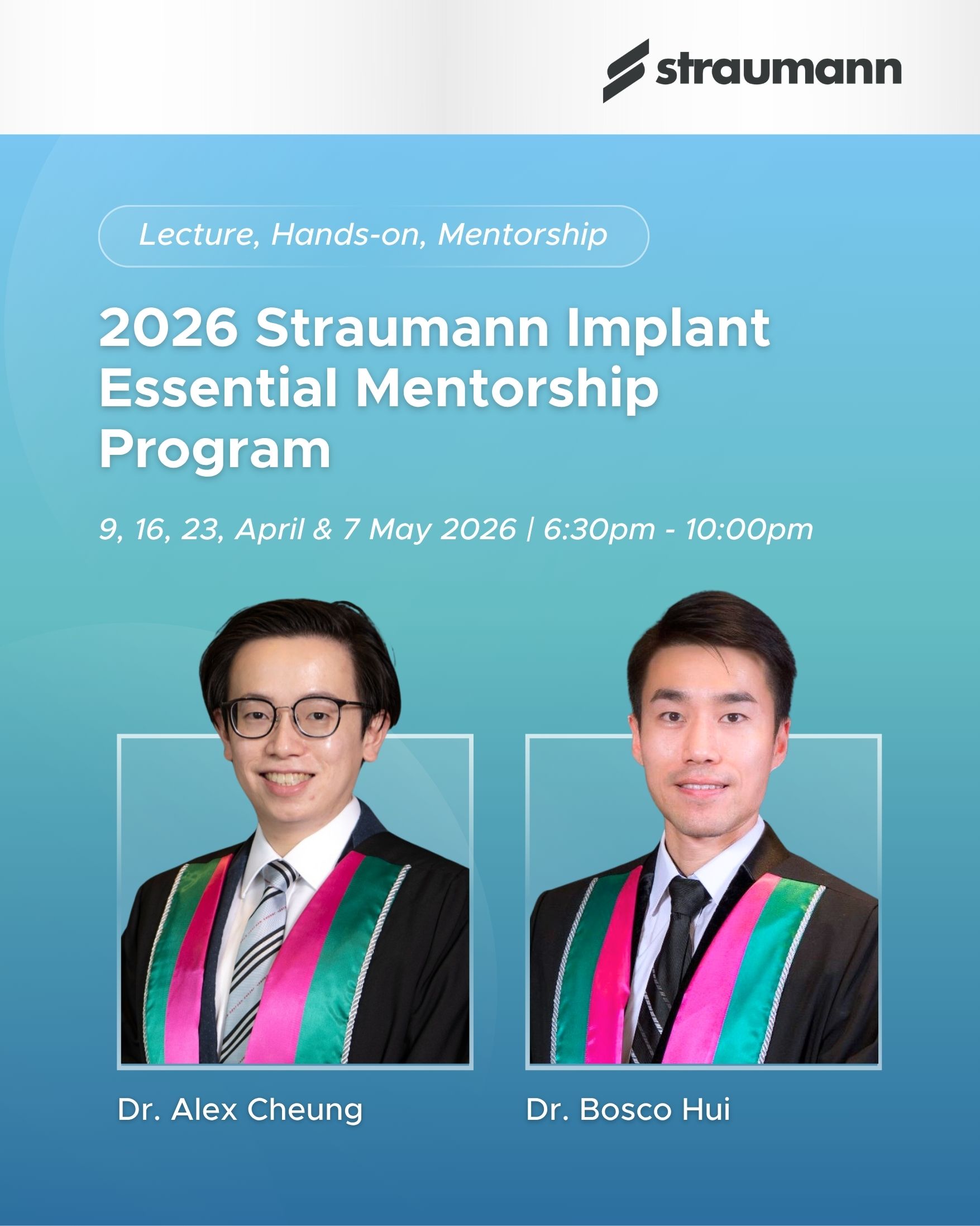 2026 Straumann Implant Essential, Mentorship Program
