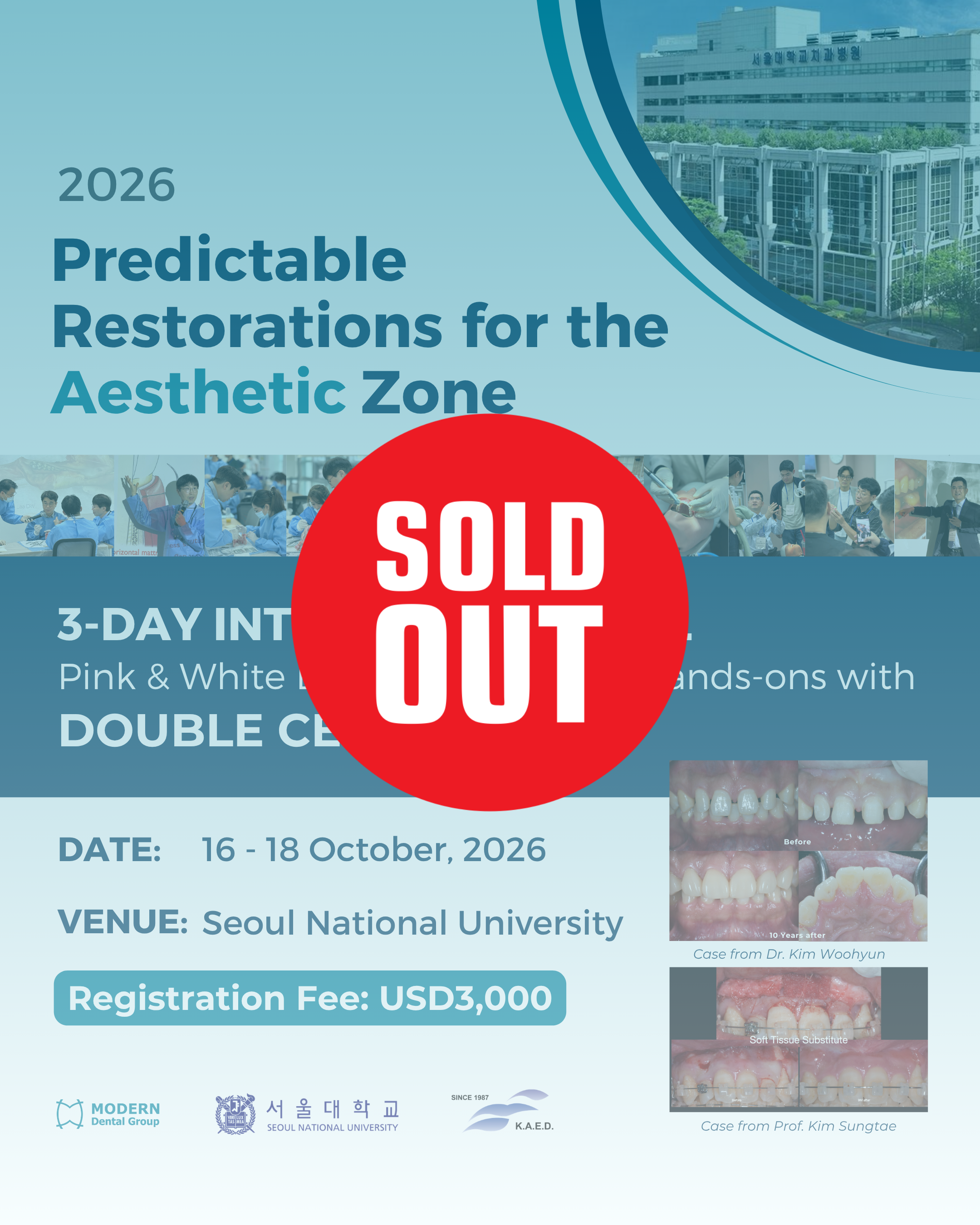 2026 Predictable Restorations for the Aesthetic Zone